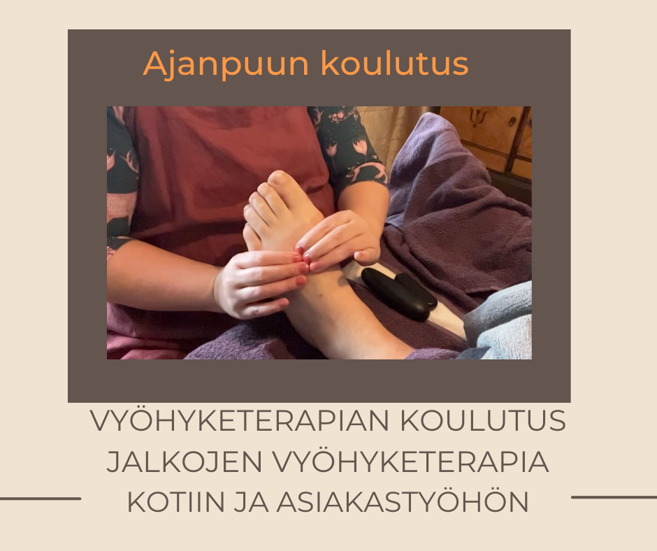 Jalkojen vyöhyketerapia peruskoulutus