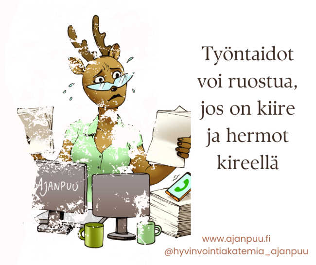 Ajanpuu työhyvinvointi työntaidot coach työnohjaus johdon työnohjaus businesscoach työyhteisö tiimivalmennus rennolla otteella
