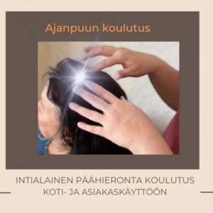 Intialainen päähieronta koulutus