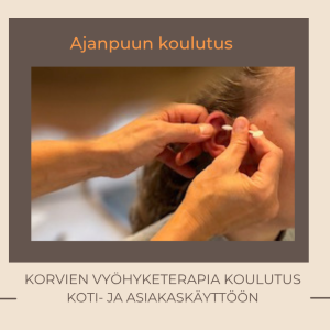 Korvien vyöhyketerapia (aurikuloterapia) koulutus